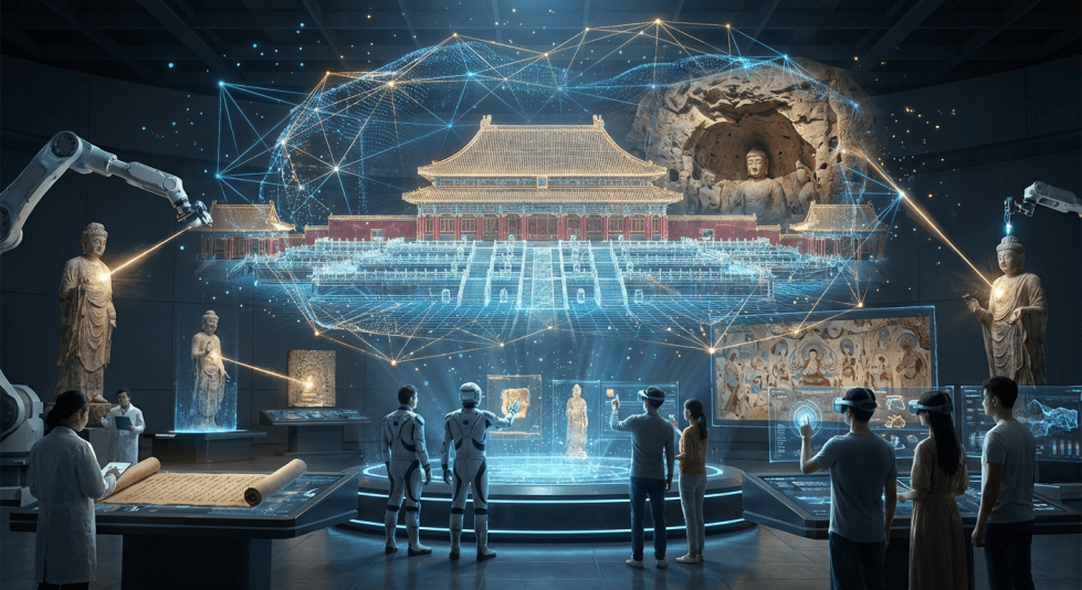 نوآوری فناورانه جان تازه‌ای به میراث فرهنگی چین می‌بخشد